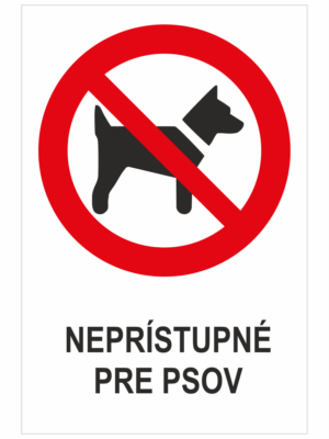 Neprístupné pre psov