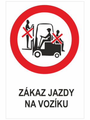 Zákaz jazdy na vozíku