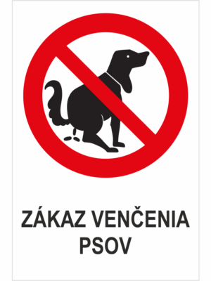 Zákaz venčenia psov